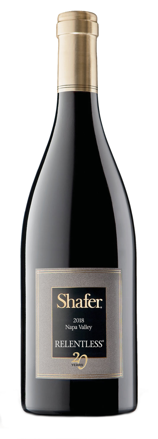 Shafer Relentless 2018  Front Bottle Shot