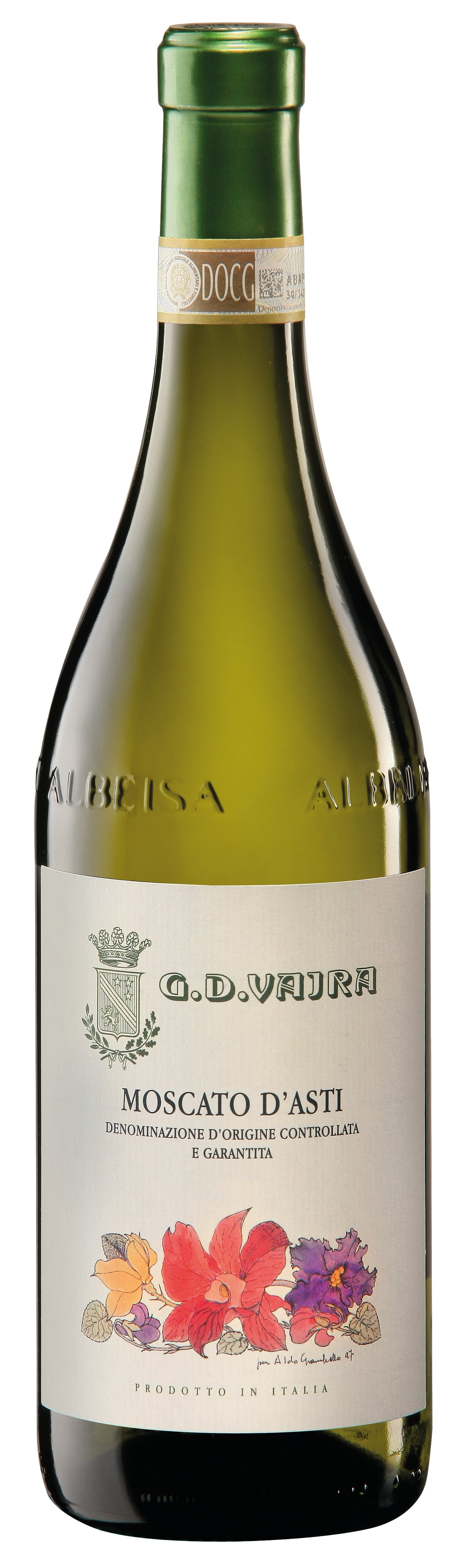 G.D. Vajra Moscato d'Asti 2023 Front Bottle Shot