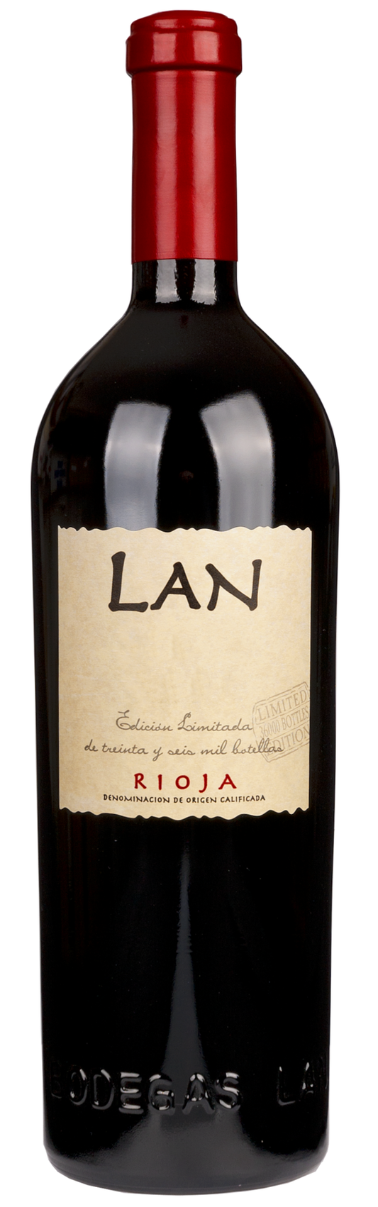 Bodegas Lan Rioja Edicion Limitada 2021  Front Bottle Shot