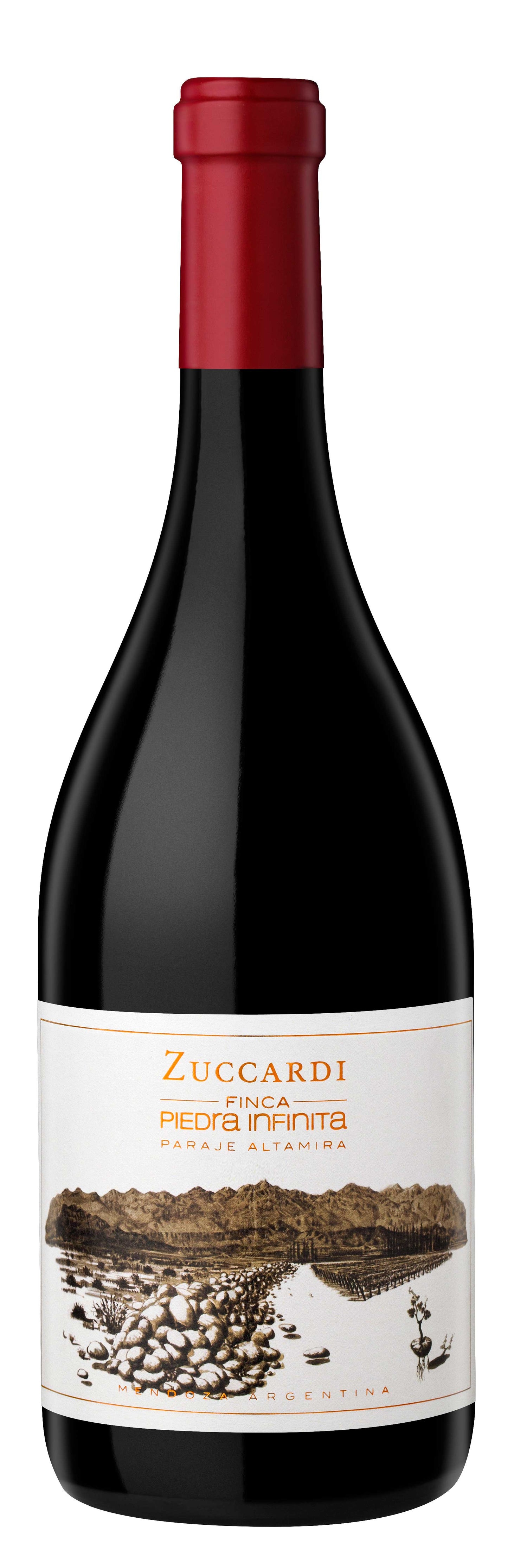 Zuccardi Finca Piedra Infinita Altamira 2017 Front Bottle Shot