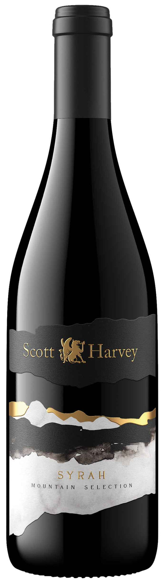 Scott Harvey Mountain Selection Syrah 2021  Front Bottle Shot
