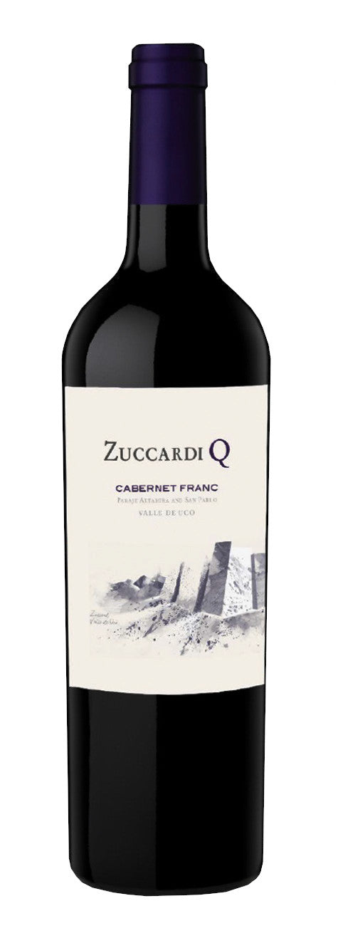 Zuccardi Q Cabernet Franc 2022 Front Bottle Shot