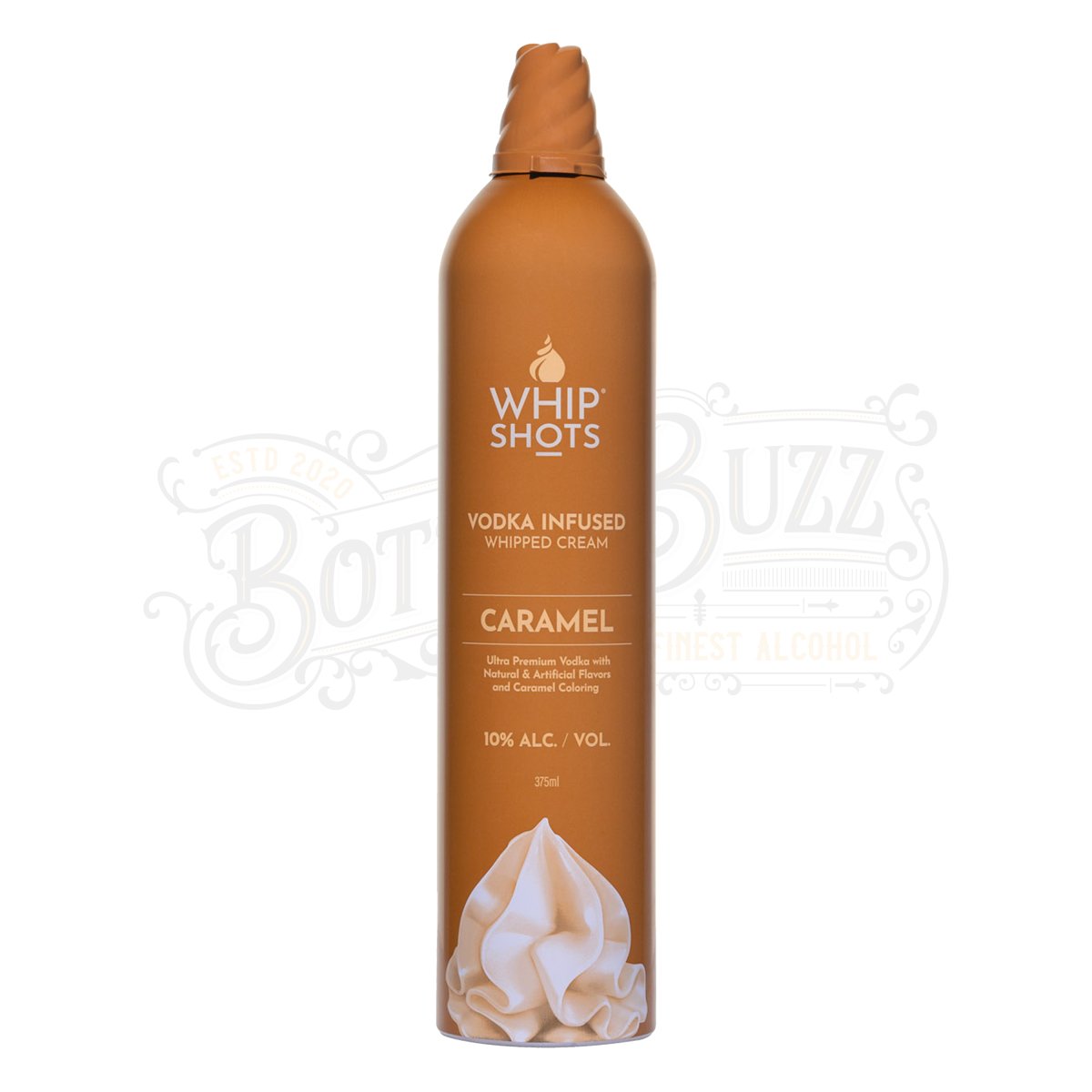 Whipshots Caramel Vodka Infused Whipped Cream 375ml