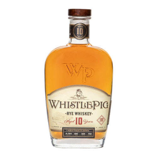 WhistlePig 10 Year Old Straight Rye Whiskey (375mL)