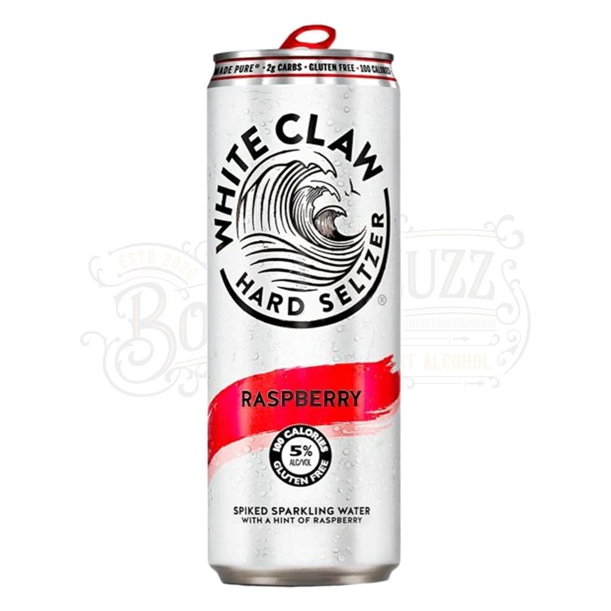 White Claw Hard Seltzer Raspberry 6 Pk