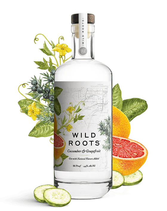 Wild Roots Cucumber And Grapefruit Gin (750Ml)