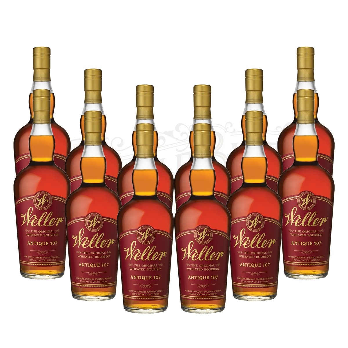 W.L. Weller Antique 107 Bourbon - 12 Pack