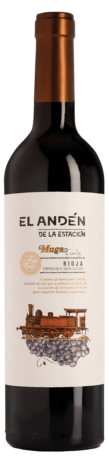 Bodegas Muga El Anden de la Estacion Crianza 2021 Front Bottle Shot