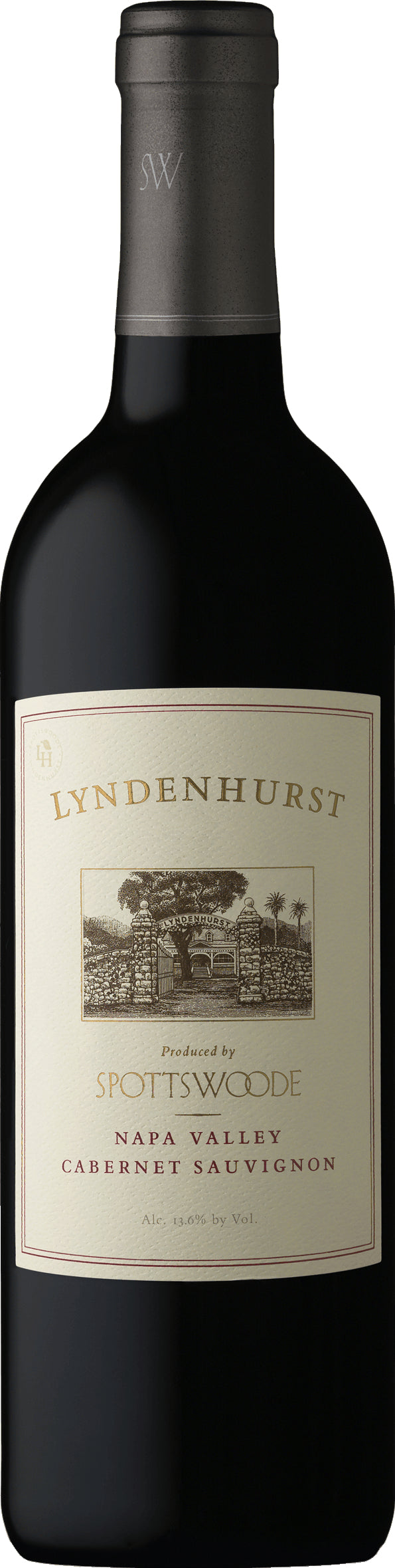 Spottswoode Lyndenhurst Cabernet Sauvignon 2021 Front Bottle Shot