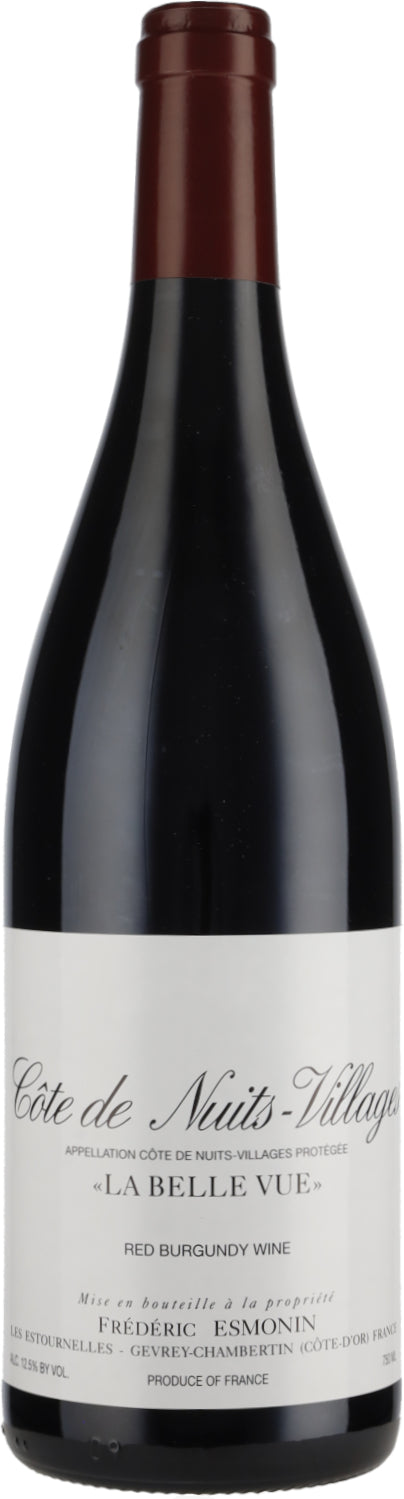 Frederic Esmonin Cote de Nuits-Villages La Belle Vue 2022 Front Bottle Shot