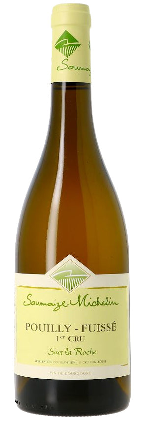 Domaine Saumaize-Michelin Pouilly-Fuisse Sur La Roche Premier Cru 2022 Front Bottle Shot
