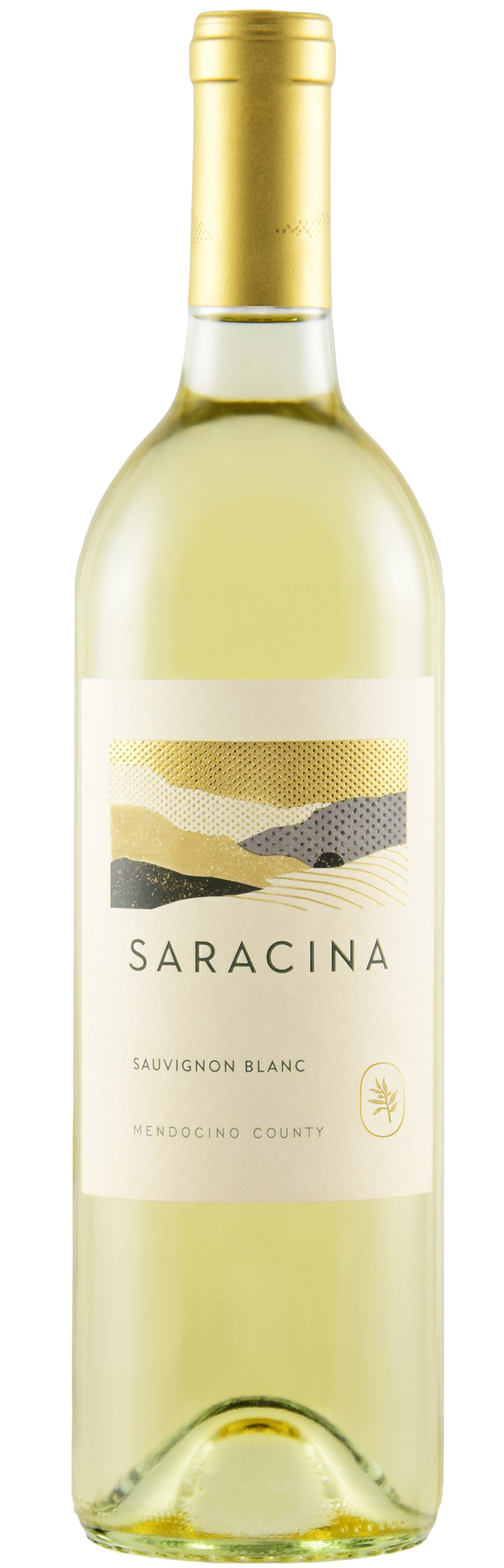 Saracina Vineyards Sauvignon Blanc 2023 Front Bottle Shot