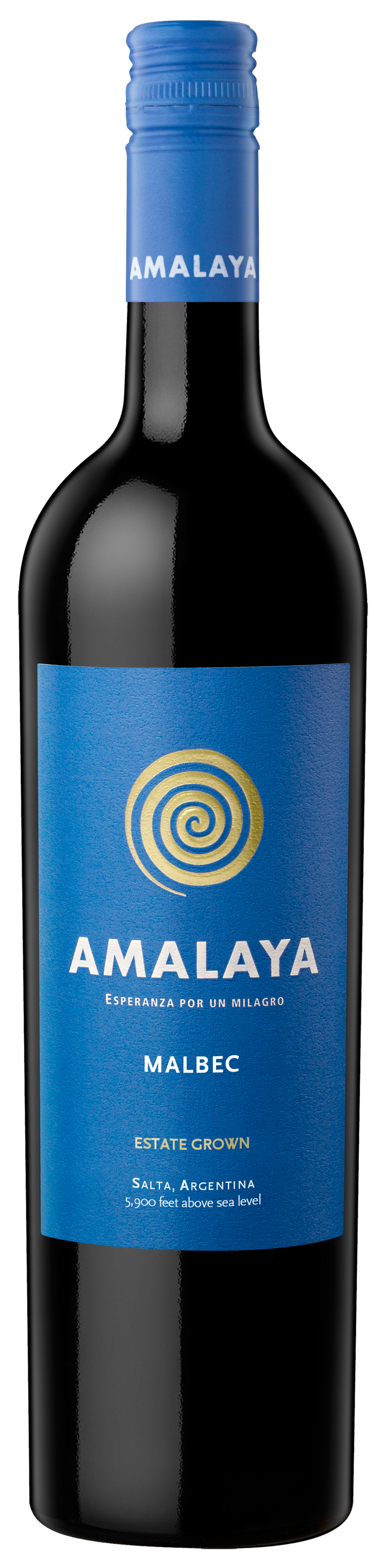 Amalaya Malbec 2022 Front Bottle Shot