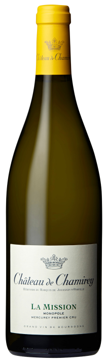 Chateau de Chamirey Mercurey La Mission Premier Cru Blanc Monopole 2020 Front Bottle Shot