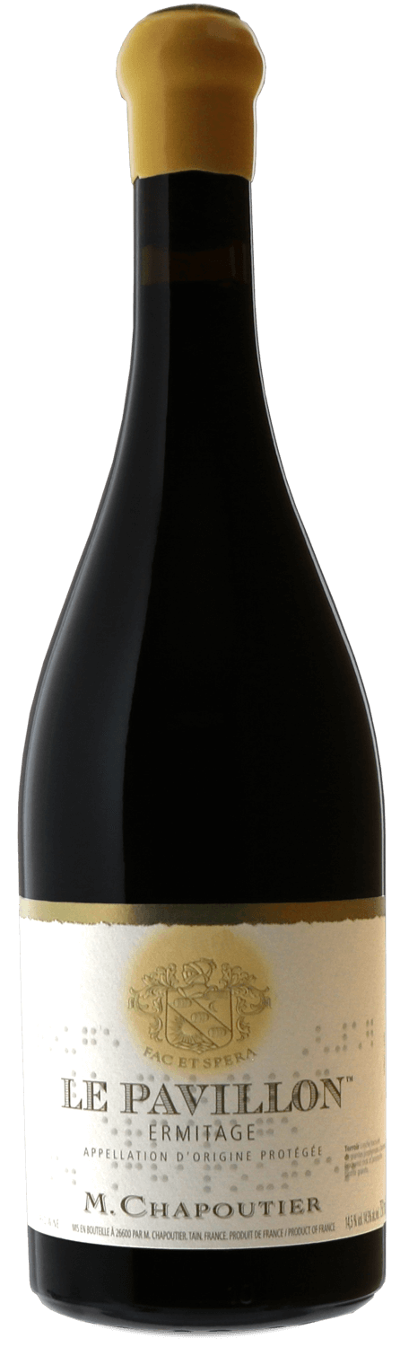 Maison Chapoutier Ermitage Le Pavillon 2010 Front Bottle Shot
