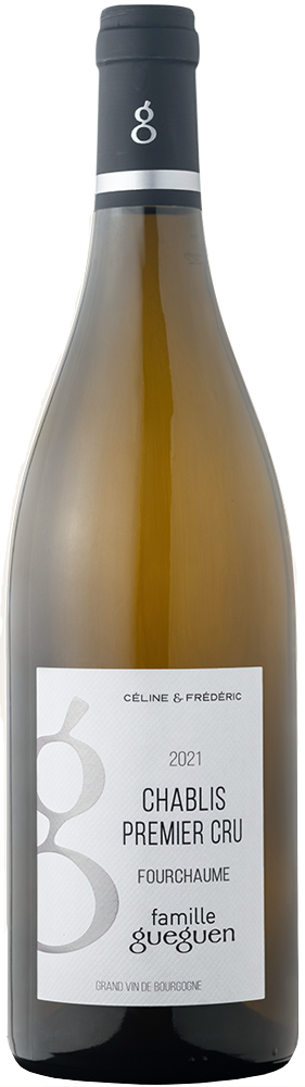 Domaine Frederic & Celine Gueguen Chablis Fourchaume Premier Cru 2021 Front Bottle Shot