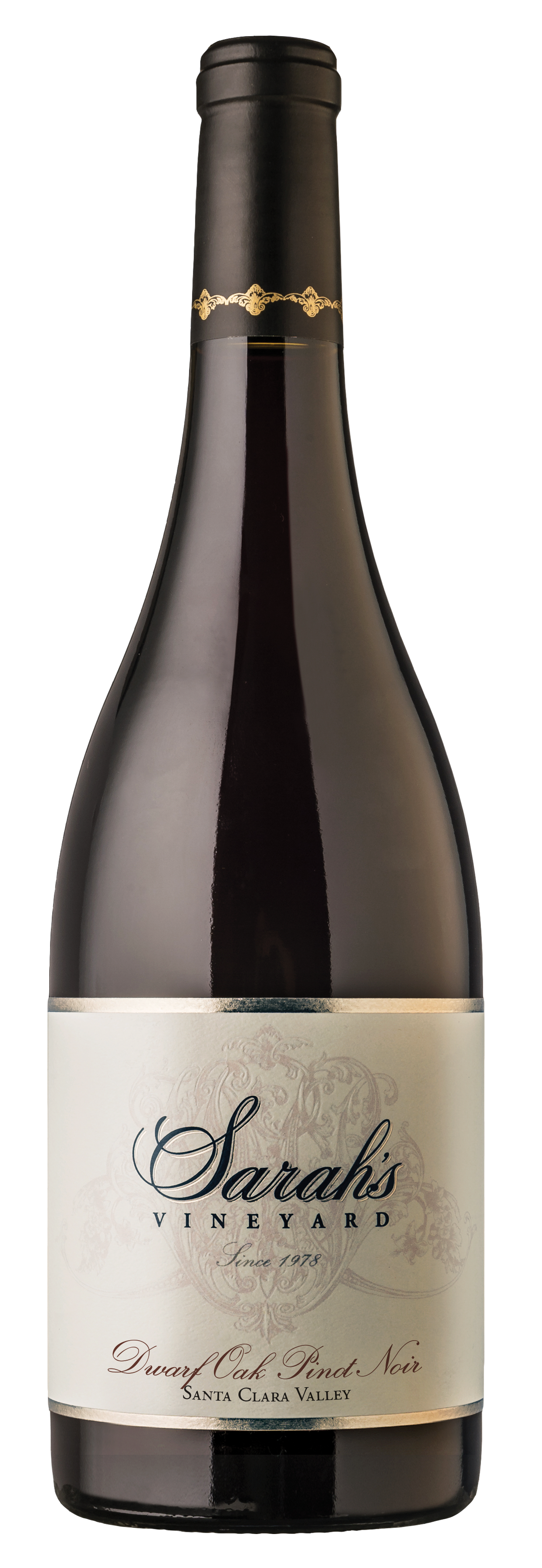 Sarah's Vineyard Dwarf Oak Pinot Noir 2019 Front Bottle Shot