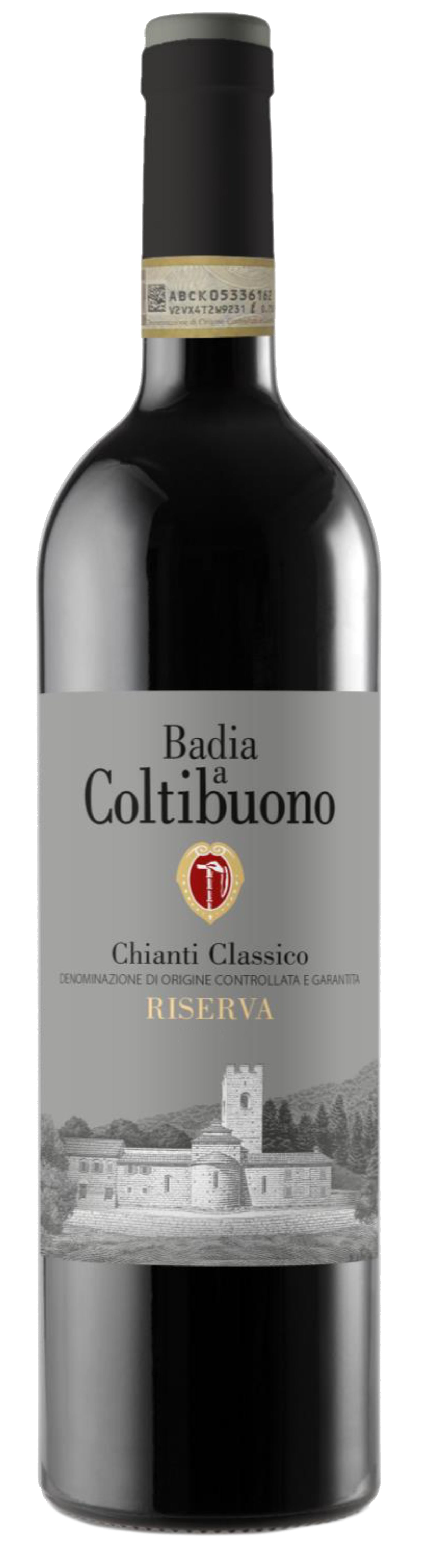 Badia a Coltibuono Chianti Classico Riserva 2019 Front Bottle Shot