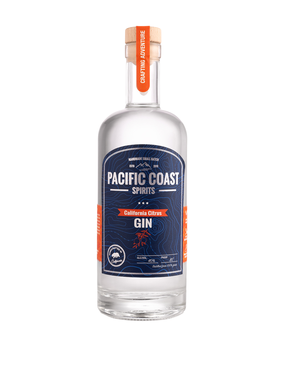 PACIFIC COAST CALIFORNIA CITRUS GIN 750 ML