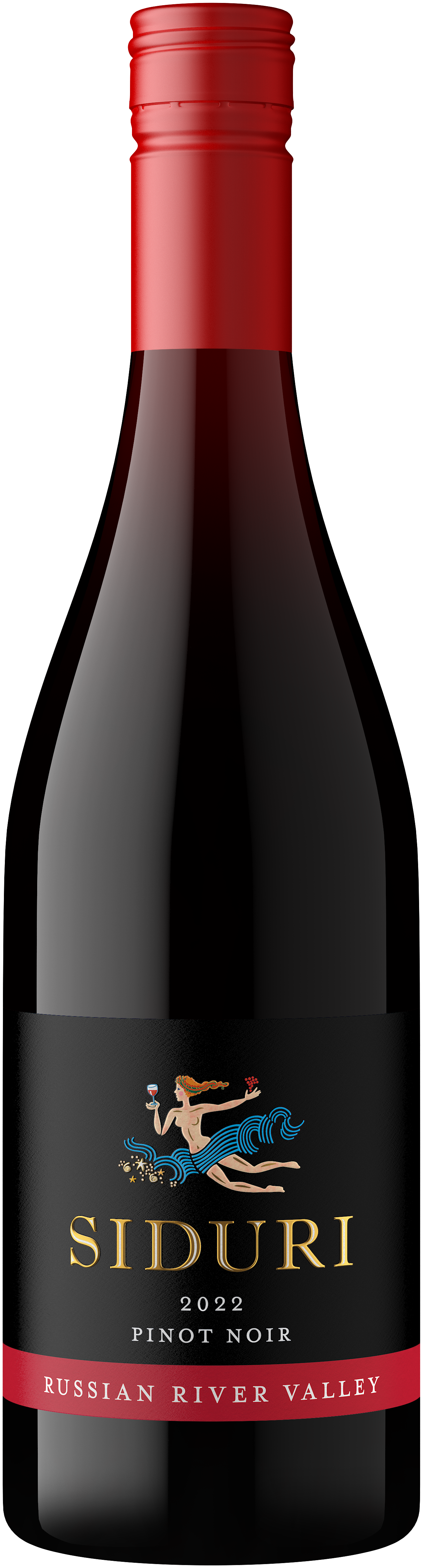 Siduri Russian River Pinot Noir 2022 Front Bottle Shot