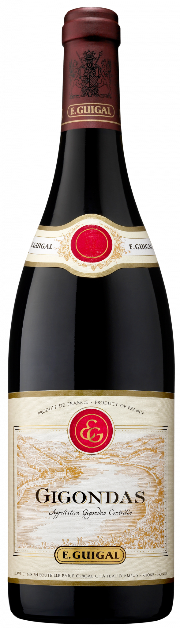 E. Guigal Gigondas Rouge 2019 Front Bottle Shot