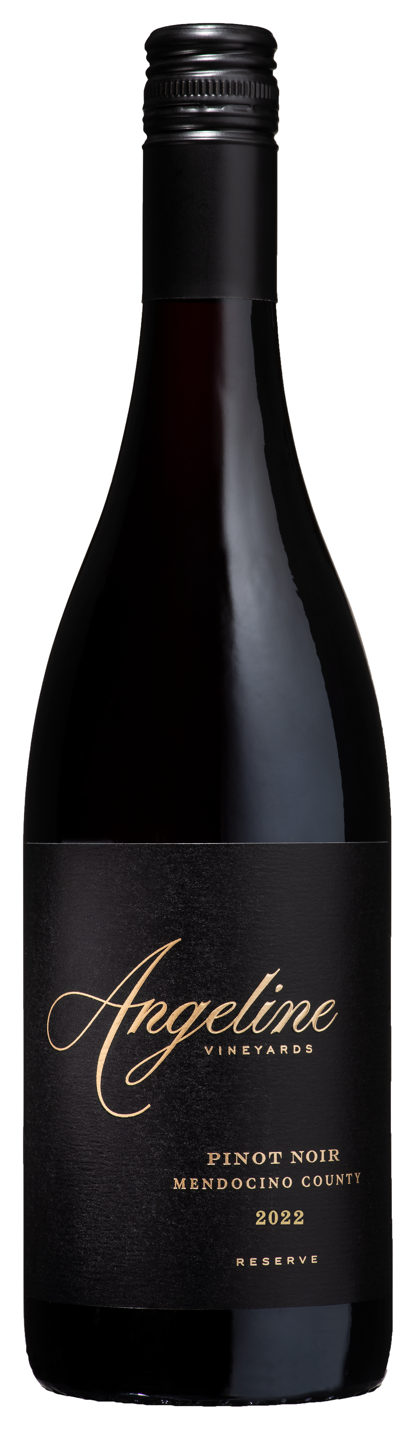Angeline Reserve Pinot Noir 2022 Front Bottle Shot