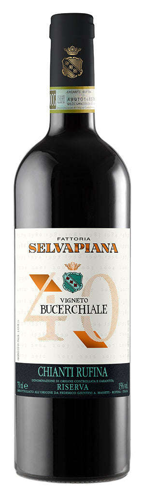 Selvapiana Chianti Rufina Riserva Bucerchiale 2020  Front Bottle Shot