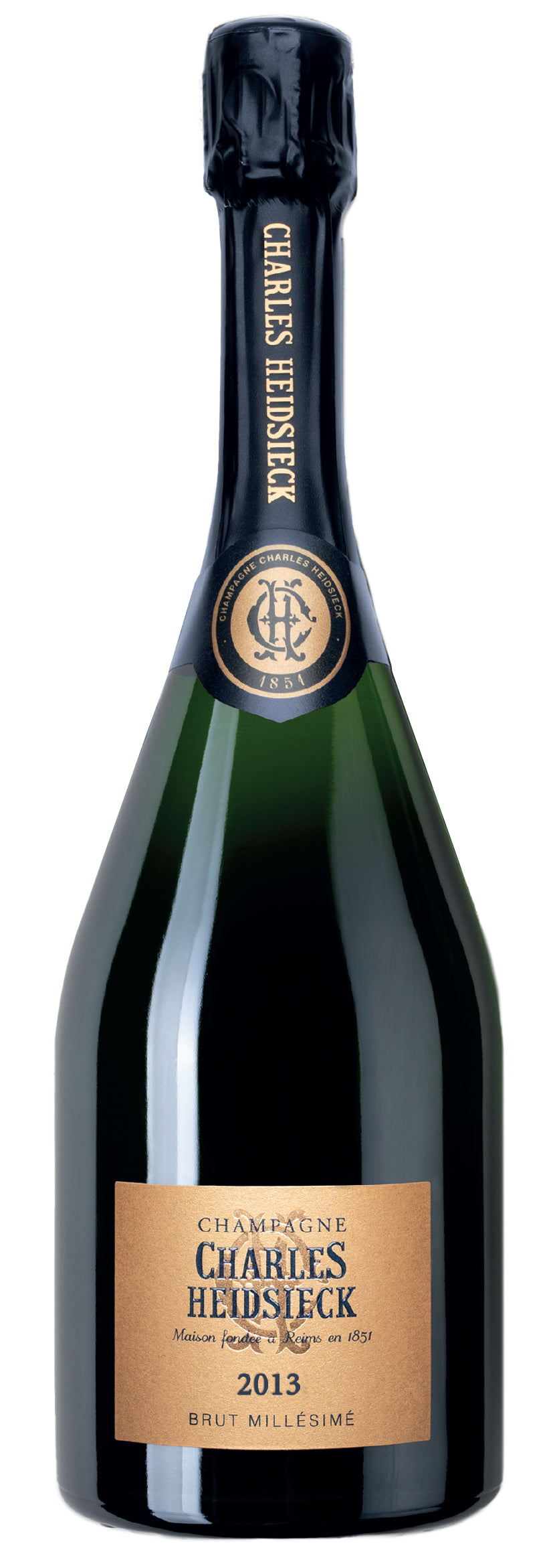 Charles Heidsieck Vintage Brut 2013 Front Bottle Shot