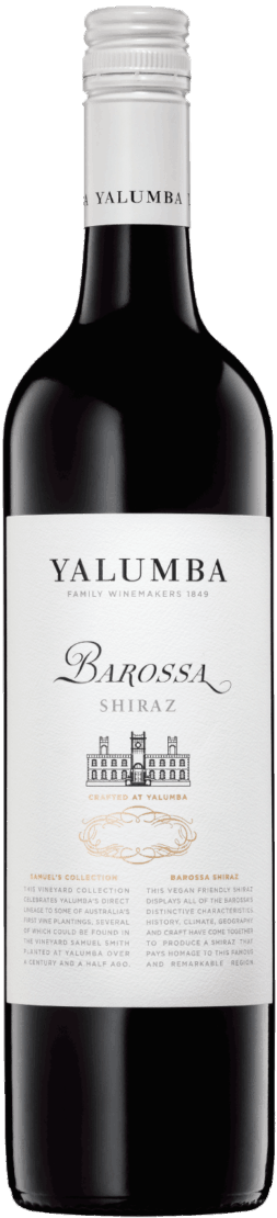 Yalumba Samuel's Collection Barossa Shiraz 2022 Front Bottle Shot