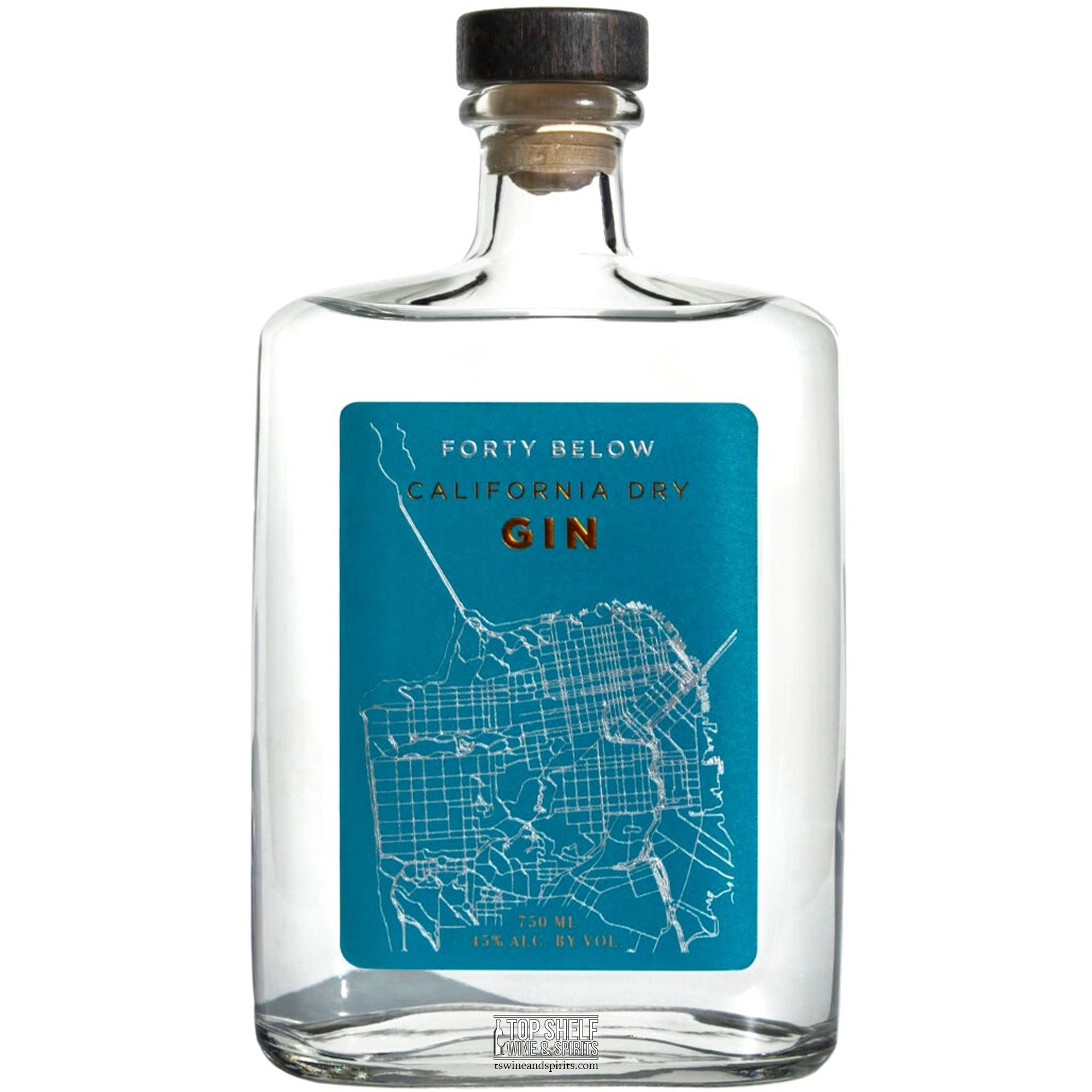 Forty Below California Dry Gin