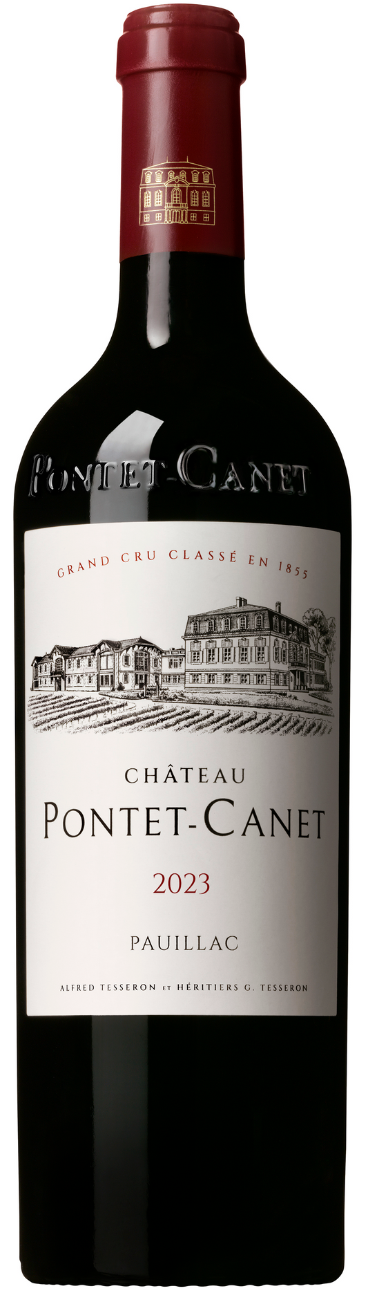 Chateau Pontet-Canet (Futures Pre-Sale) 2023  Front Bottle Shot