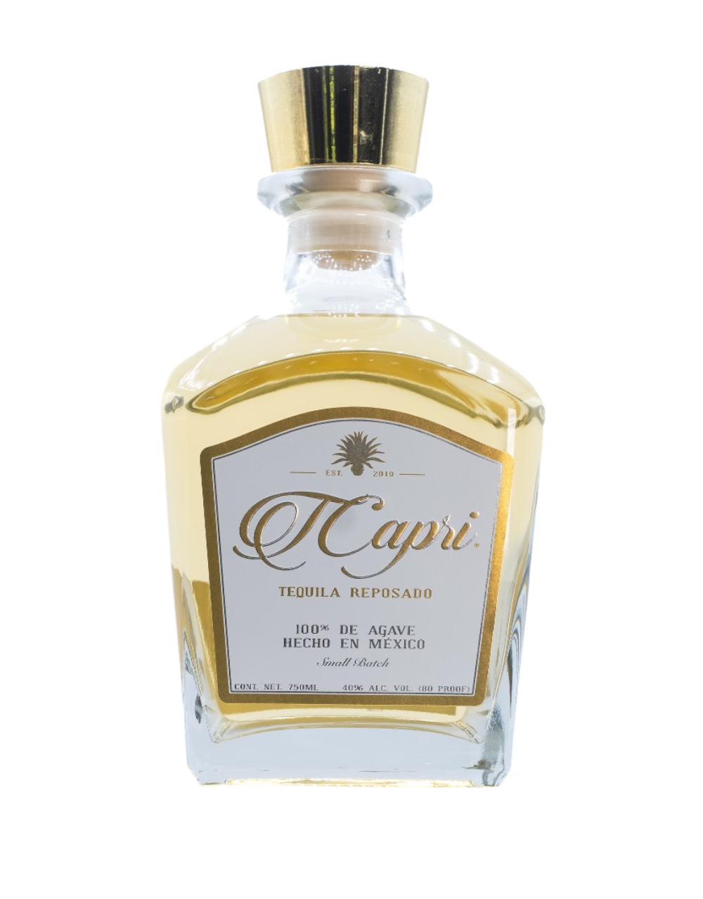 TCAPRI TEQUILA REPOSADO 750 ML