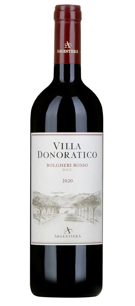 Argentiera Villa Donoratico Bolgheri 2020  Front Bottle Shot
