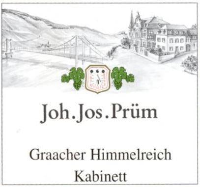 J.J. Prum Graacher Himmelreich Riesling Kabinett (1.5 Liter Magnum) 2020
