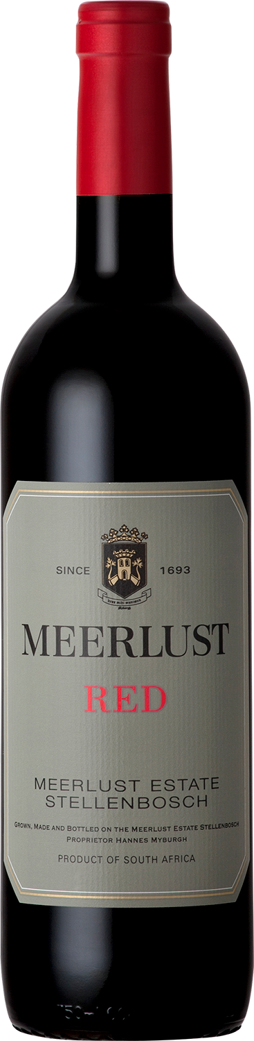 Meerlust Red Blend 2020 Front Bottle Shot