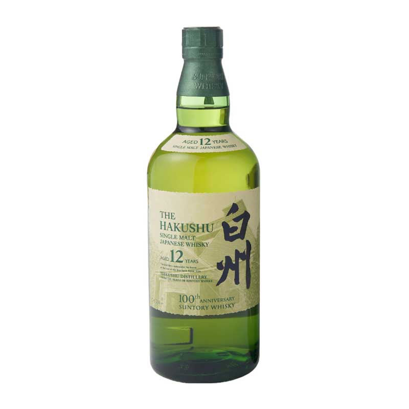 Hakushu 12 Year 100th Anniversary Single Malt Japanese Whiskey 750ml