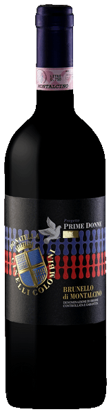 Donatella Cinelli Colombini Prime Donne Brunello di Montalcino 2018 Front Bottle Shot