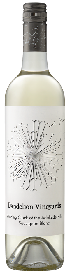 Dandelion Vineyards Wishing Clock Of Adelaide Hills Sauvignon Blanc 2023 Front Bottle Shot