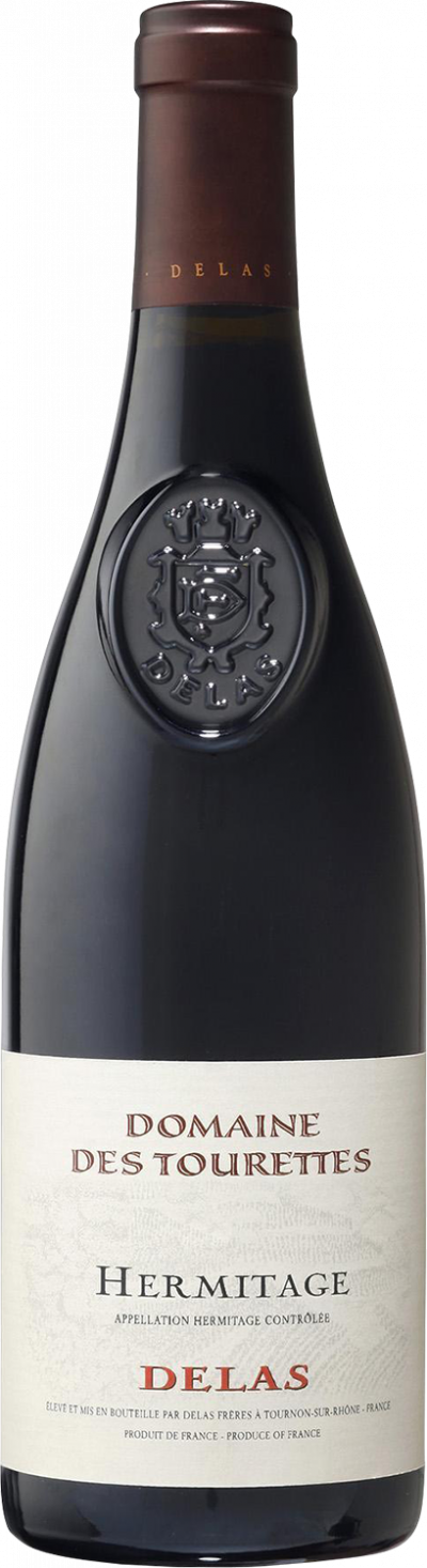 Delas Hermitage Domaine des Tourettes 2021 Front Bottle Shot