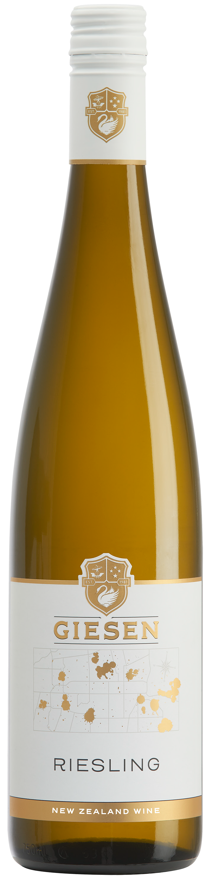 Giesen Riesling 2022 Front Bottle Shot