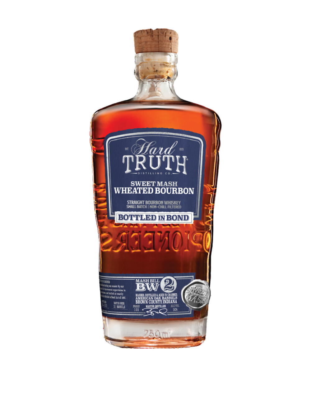 HARD TRUTH WHEATED BOURBON 750 ML