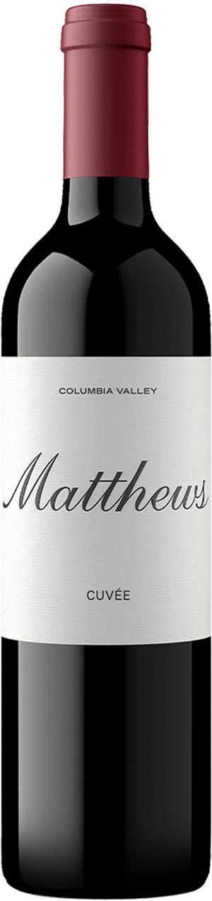 Matthews Winery Columbia Valley Cuvee 2021 Front Bottle Shot