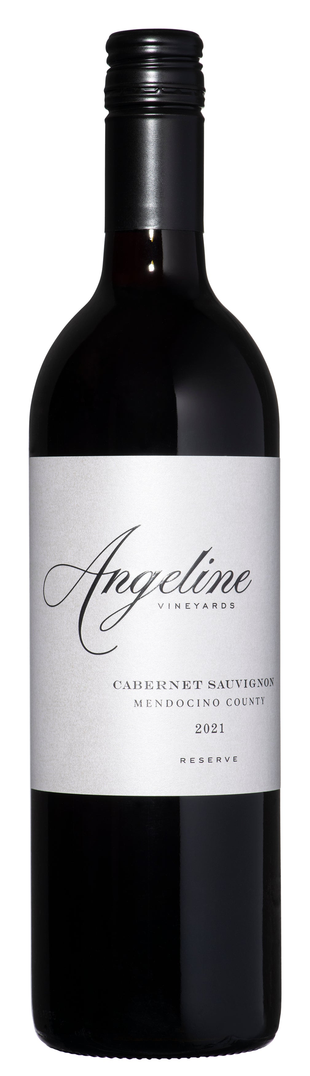 Angeline Reserve Cabernet Sauvignon 2021 Front Bottle Shot