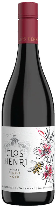 Clos Henri Estate Pinot Noir 2022 Front Bottle Shot