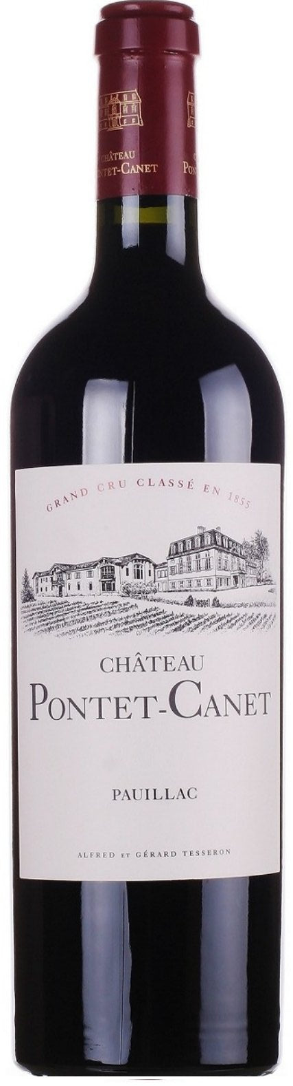 Chateau Pontet-Canet  2017 Front Bottle Shot