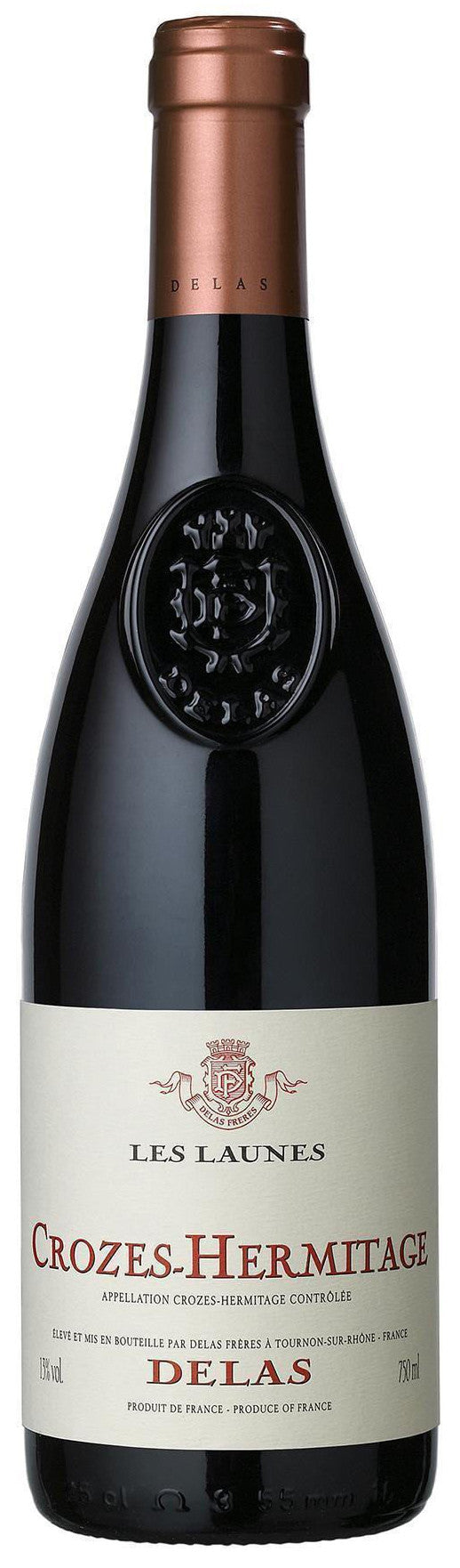Delas Les Launes Crozes Hermitage Rouge 2021 Front Bottle Shot