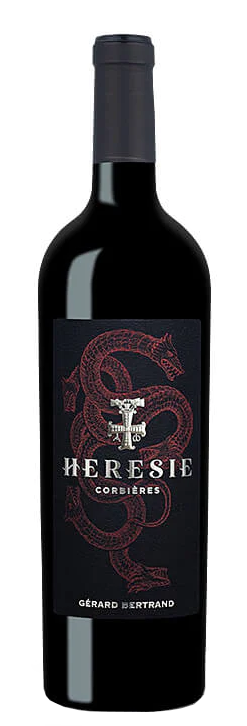 Gerard Bertrand Corbieres Heresie 2019 Front Bottle Shot