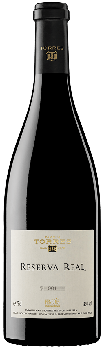 Familia Torres Reserva Real 2018 Front Bottle Shot