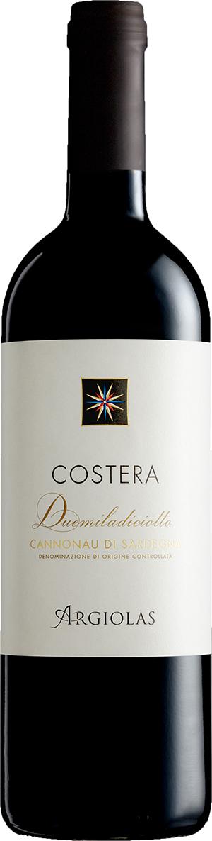 Argiolas Costera 2022 Front Bottle Shot