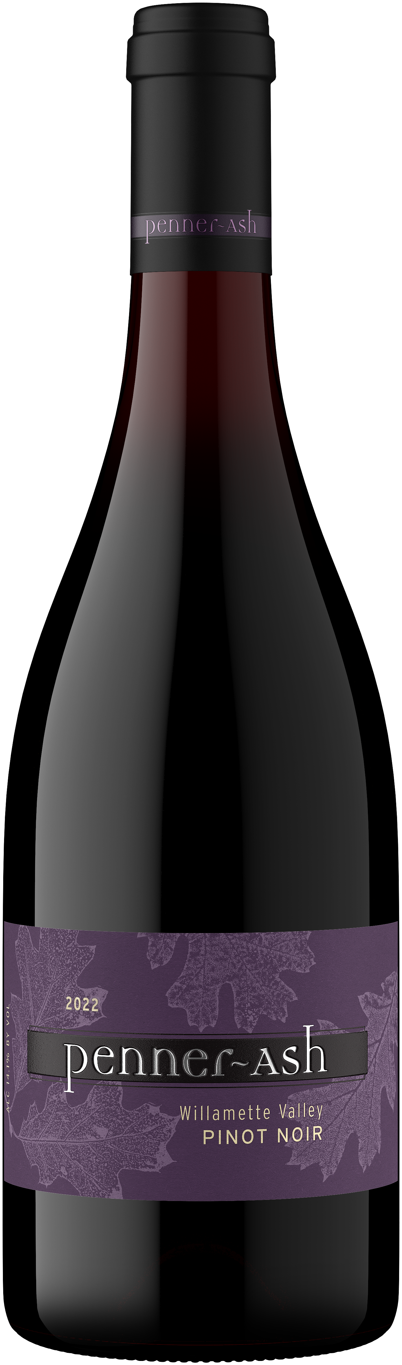 Penner-Ash Willamette Valley Pinot Noir 2022 Front Bottle Shot